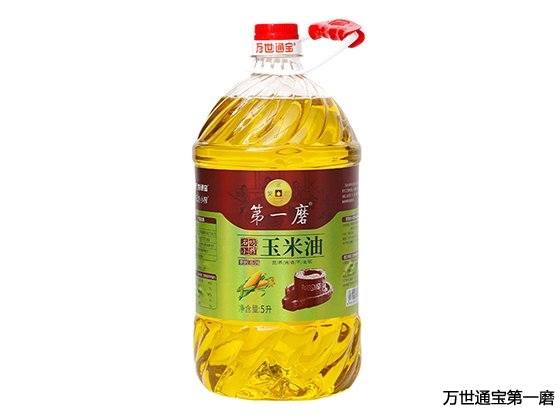 石坊小榨非转基因玉米油5L