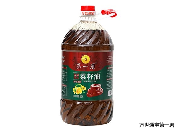 石坊小榨非转基因菜籽油5L