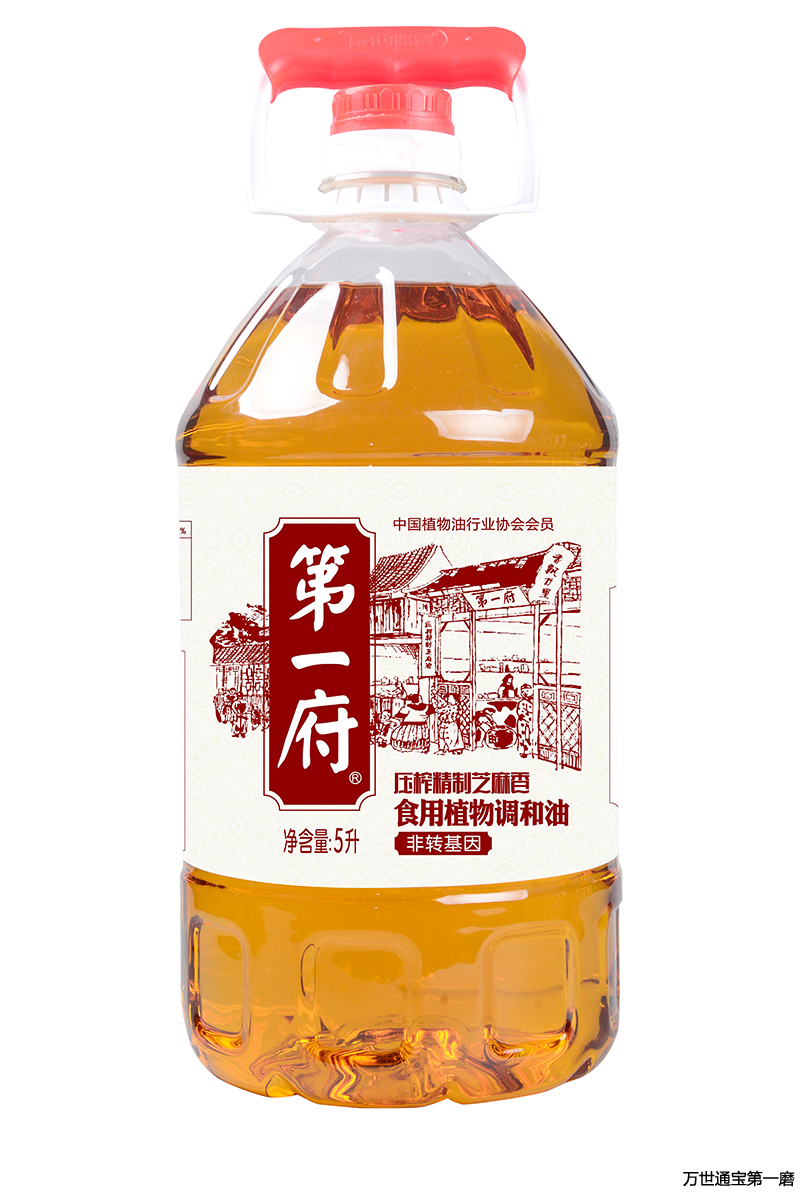 第一府非转基因压榨精制芝麻香食用植物调和油