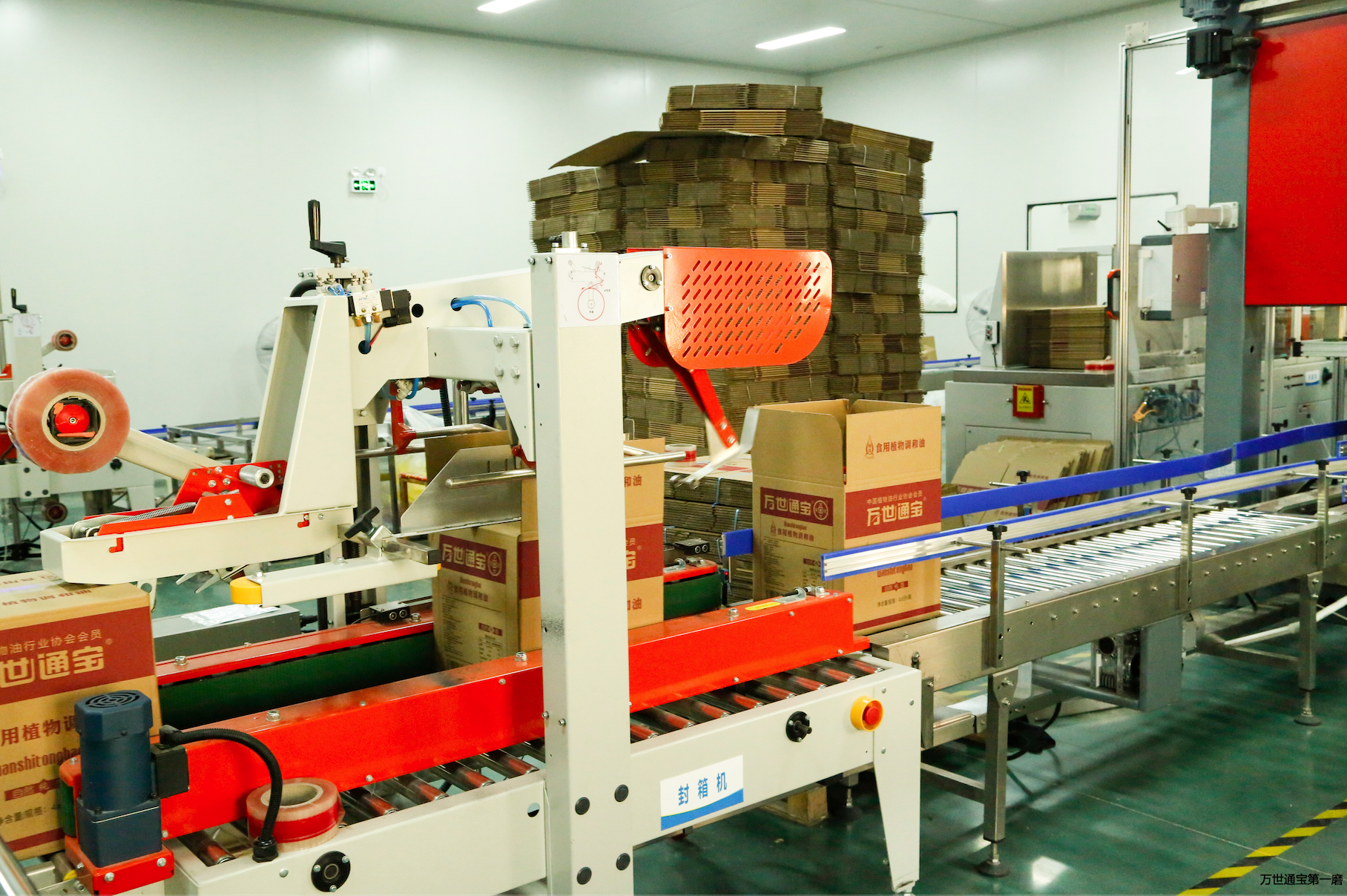 <b>生产车间封箱区</b>